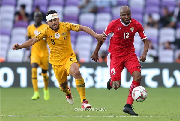 فوز ثمين لمنتخب الاردن على استراليا في كأس اسيا