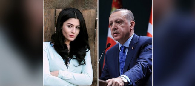 اردوغان يهاجم ممثلة تركية أهانت فتيات محجبات