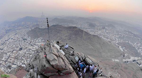 سقوط صخرة من جبل غار حراء يتسبب في وفاة معتمرة