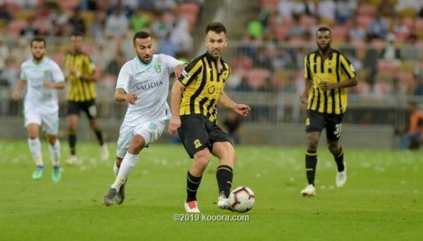 ديربي الأهلي والاتحاد ينتهي بالتعادل الايجابي في الدوري السعودي