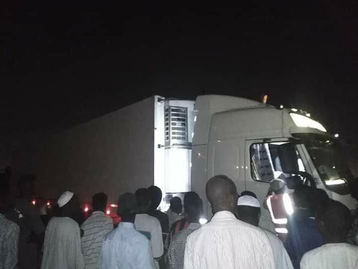 Sudanese demonstrators expel Emirati aid truck from sit-in site