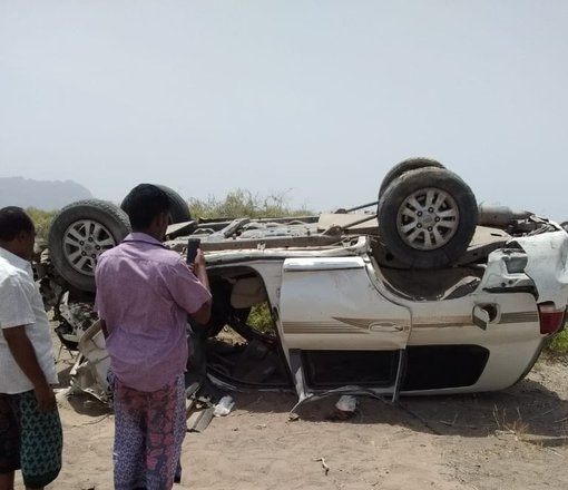 وفاة عبدالولي نجل وزير الدفاع السابق محمود الصبيحي بعد انقلاب سيارته بحادث مروري “صورة”