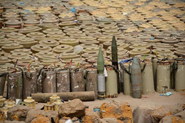 مسام ينتزع أكثر من 1400 لغم وذخيرة غير منفجرة خلال الأسبوع الأخير من فبراير