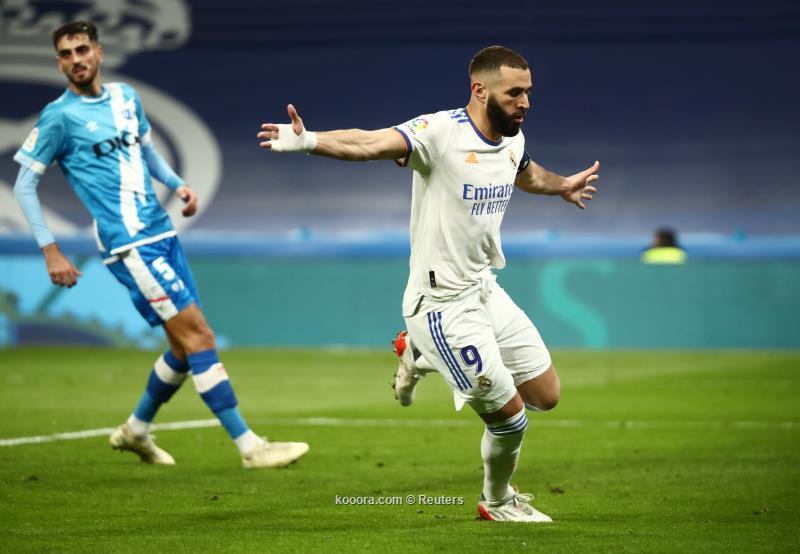 صدارة الدوري الاسباني تعود لريال مدريد بعد فوزه على رايو فايكانو