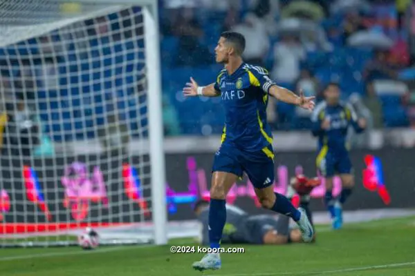 رونالدو يقود النصر لنهائي كأس الدرعية بهدف وتمريرة حاسمة