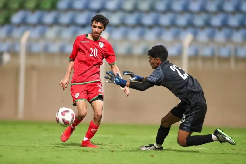 ناشئو المنتخب اليمني يتعادلون مع عمان في بروفة آسيوية