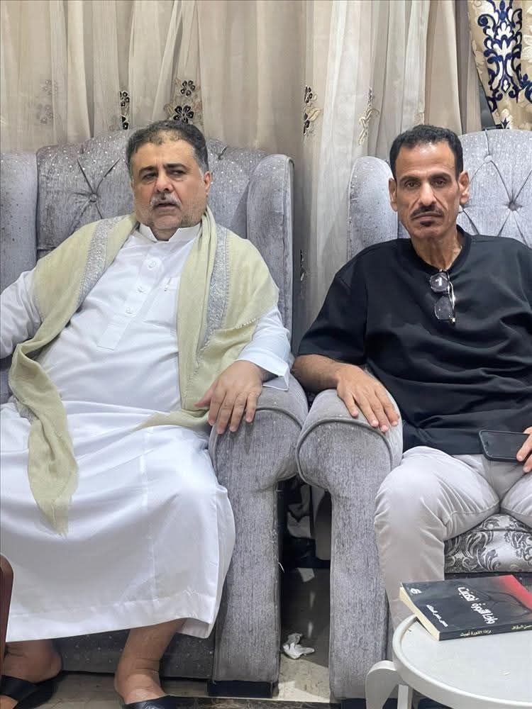 الشيخ أحمد العيسي يلتقي مساعد محافظ أبين في القاهرة