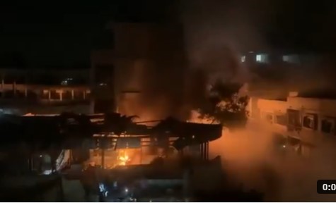 استشهاد 20 فلسطينياً في غارة إسرائيلية على مركز إيواء في غزة