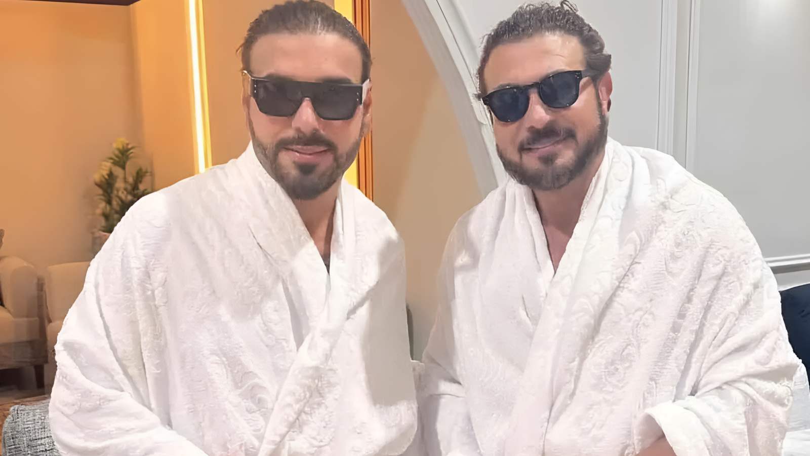 ماجد المهندس في المستشفى بعد انتهاء مناسك الحج