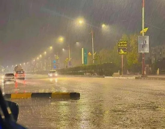 توقعات بأمطار غزيرة وعواصف رعدية على المرتفعات الغربية لليمن