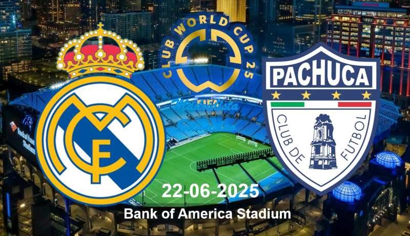 موعد مباراة ريال مدريد وباتشوكا في كأس العالم للأندية