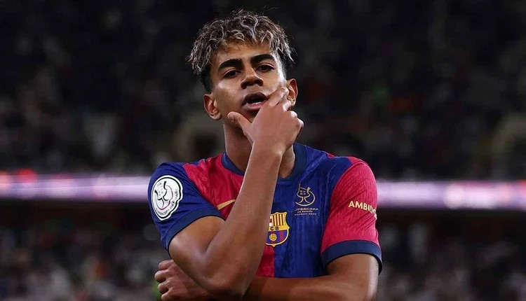 برشلونة يمنح لامين يامال القميص رقم 10