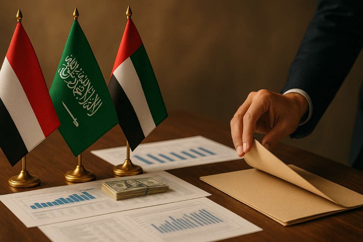 مصادر اقتصادية تكشف سبب توقف منح السعودية والإمارات لليمن