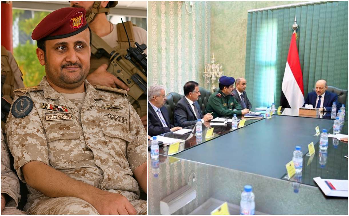 اللجنة الأمنية برئاسة رشاد العليمي تُدين أمجد خالد بتفجيرات واغتيالات وعلاقات مع قيادات حوثية