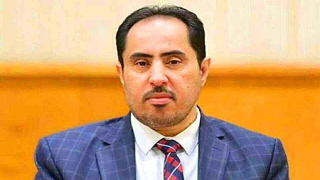 نايف البكري ينعى الشيخ الشهيد صالح حنتوس بعد استهدافه من الحوثيين