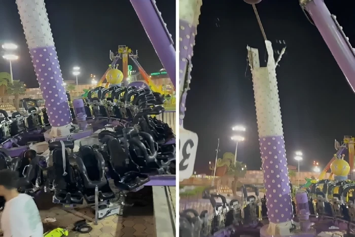 حذر من نفس المنتزه قبل 3 سنوات.. فايز المالكي يعود للتحذير بعد حادثة سقوط لعبة في ملاهي الجبل الأخضر في الطائف