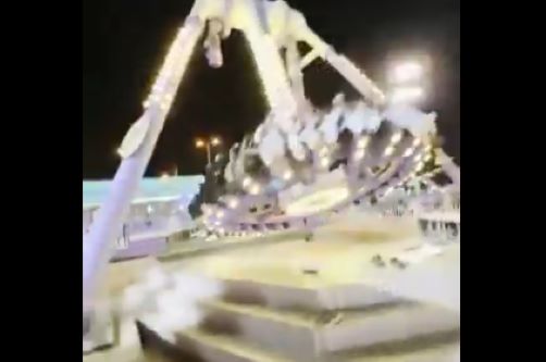 بالفيديو.. سقوط لعبة في منتزه الجبل الأخضر في الطائف.. السبب وأول تحرك حكومي