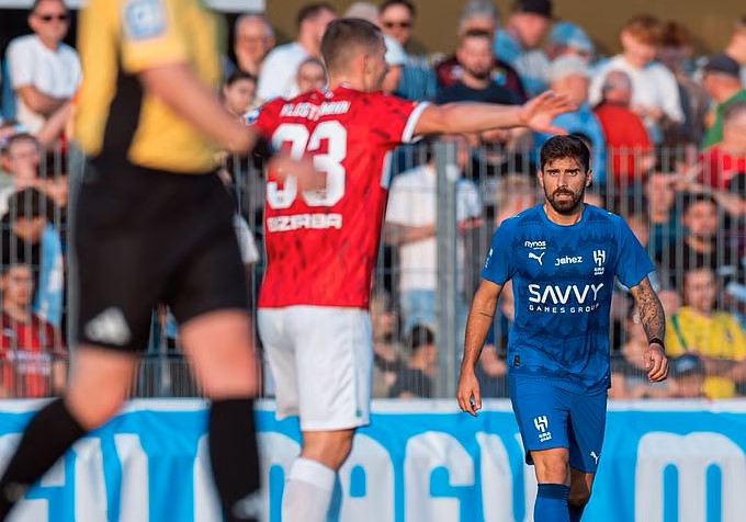 سداسية للهلال في ودية ألمانيا أمام بالينغن استعدادًا للموسم الجديد