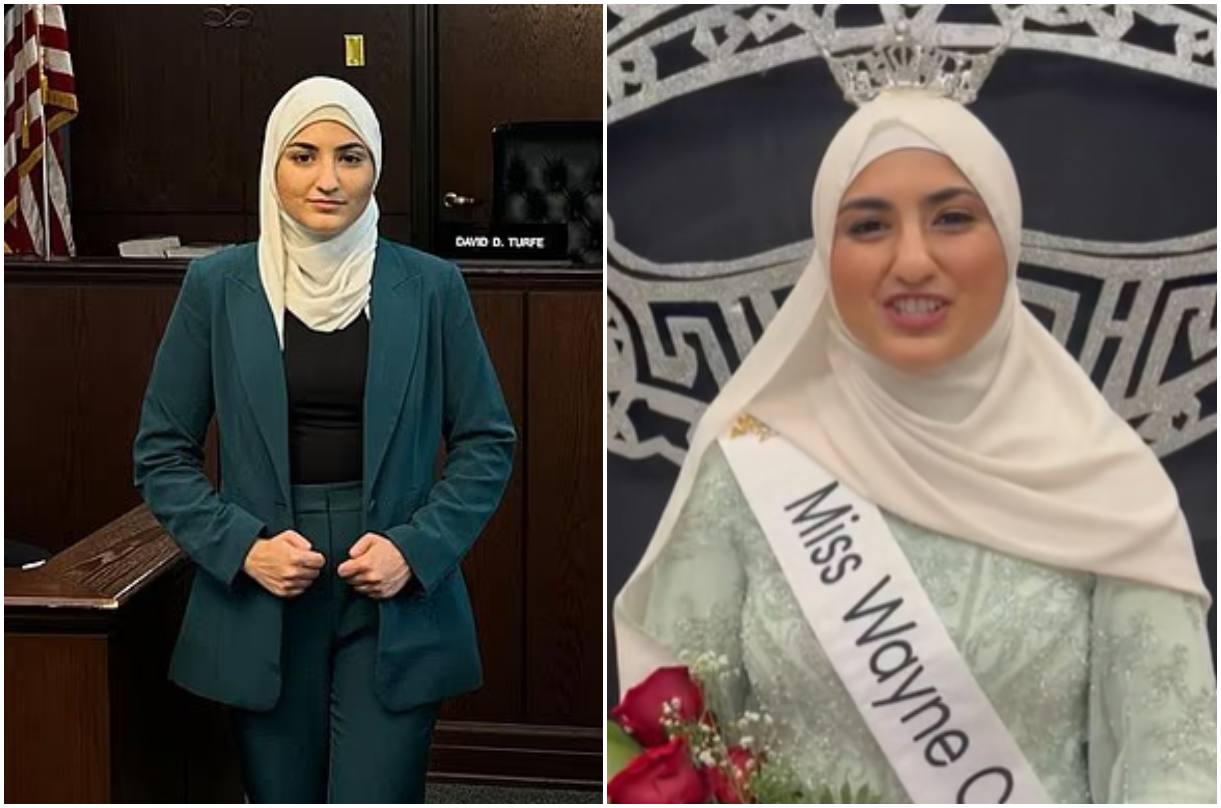 الشابة المحجبة أميرة هاشوي تحقق إنجازًا تاريخيًا بعد فوزها بمسابقة ملكة جمال أمريكية