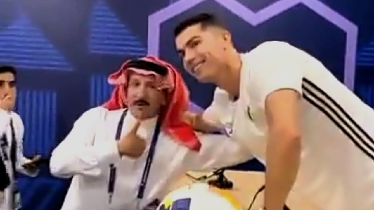 الإعلامي السعودي إبراهيم الفريان يهدي كريستيانو رونالدو هدية غير متوقعة بمناسبة زواجه