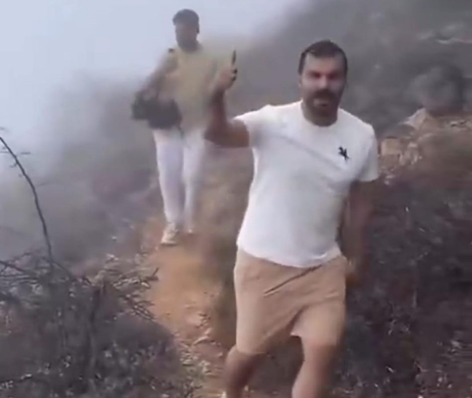 فيديو لحظات مؤثرة قبل رحيله بلحظات.. شاهد آخر كلمات الشاعر سعود القحطاني قبل سقوطه في جبل سمحان بعمان