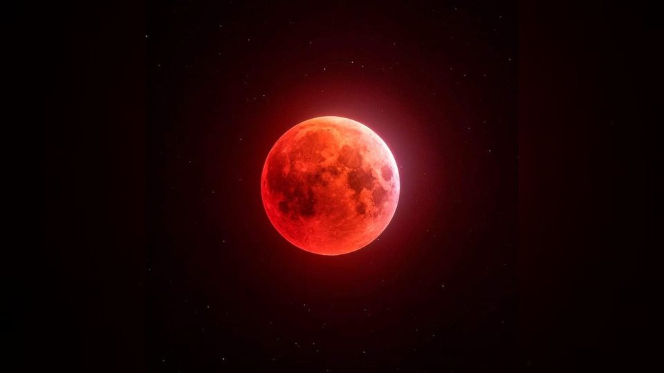باحث فلكي يفسّر الظاهرة وأسباب لون القمر الأحمر أثناء الخسوف الكلي