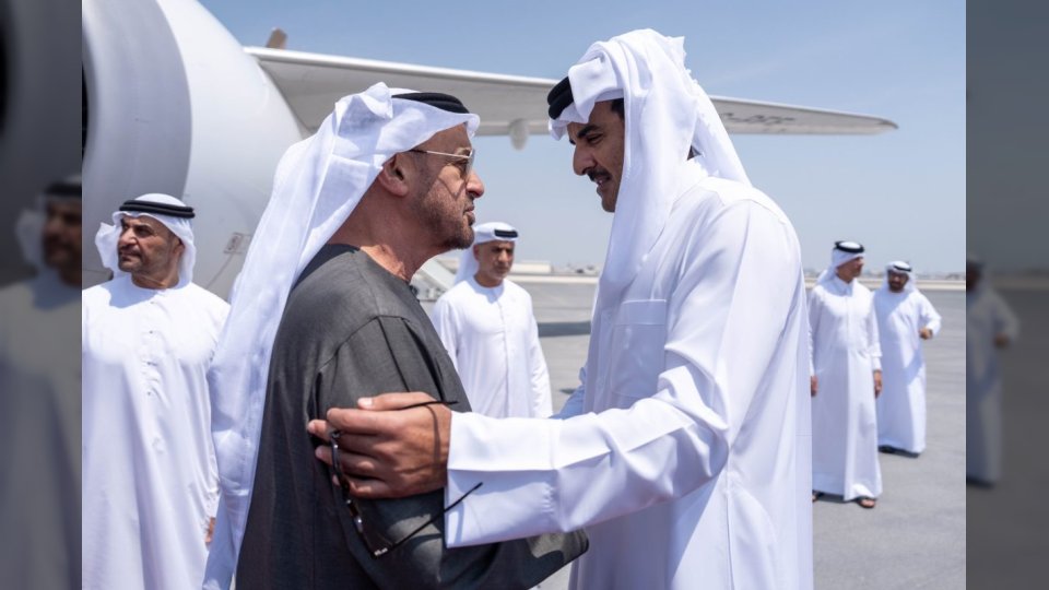 ماذا كتب الأمير تميم عن الزيارة.. أمير قطر ومحمد بن زايد يبحثان تداعيات الاعتداء الإسرائيلي على الدوحة