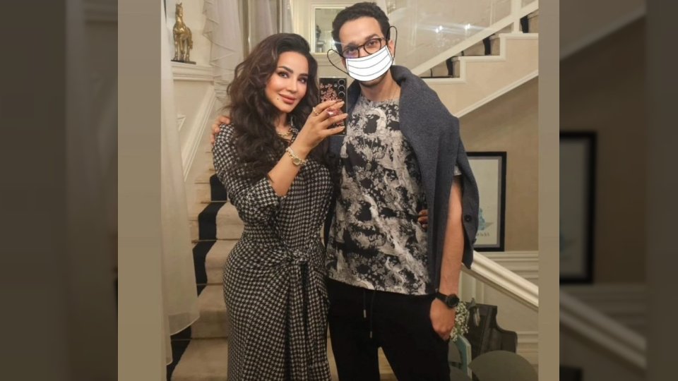 الإعلامية لجين عمران تظهر برفقة ابنها "سمير" في صورة هي الأولى من نوعها