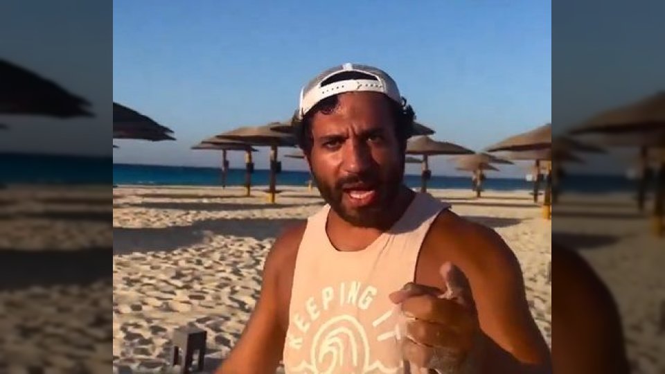 حسن الرداد يرد على سلوم حداد بلغة عربية فصيحة في فيديو مثير
