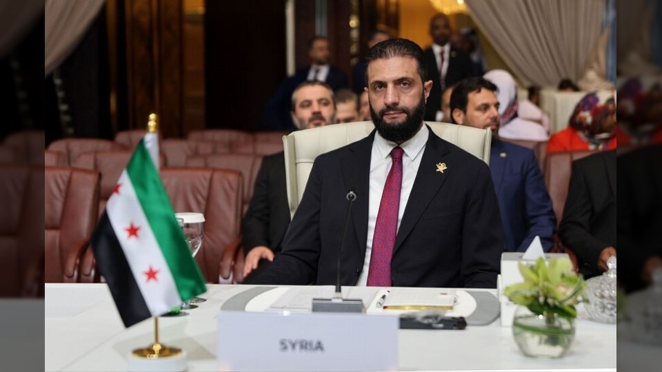 الرئيس السوري أحمد الشرع يوجه رسالة دعم قوية لدولة قطر في قمة الدوحة