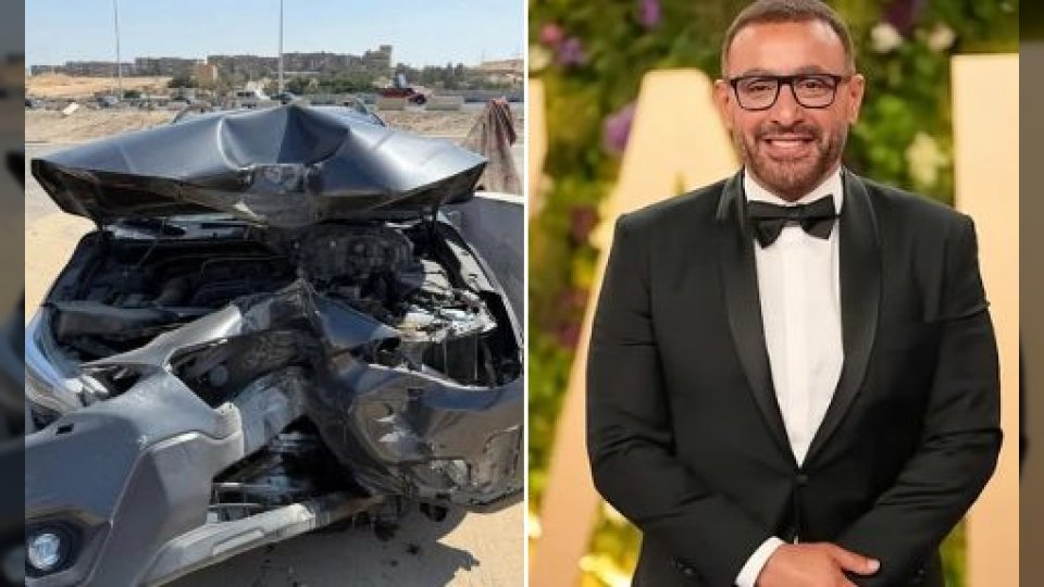 حقيقة كسر الضلع.. تفاصيل إصابة أحمد السقا بعد تعرضه لحادث مروري في طريق الإسكندرية