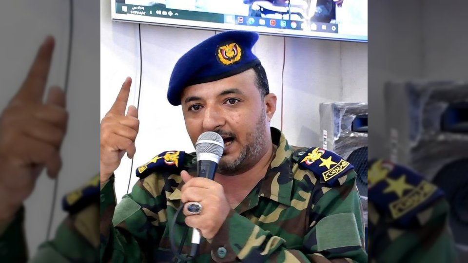 شرطة تعز تنفي اقالة المتحدث الرسمي أسامة الشرعبي عن العمل