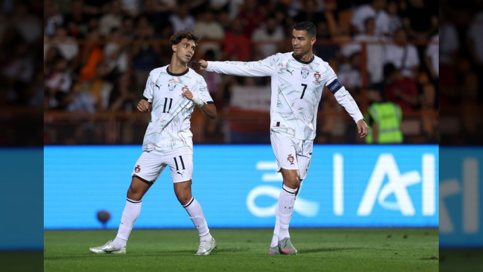 نجم النصر جواو فيليكس يتعرض لإصابة عضلية قبل مواجهة إيرلندا الشمالية