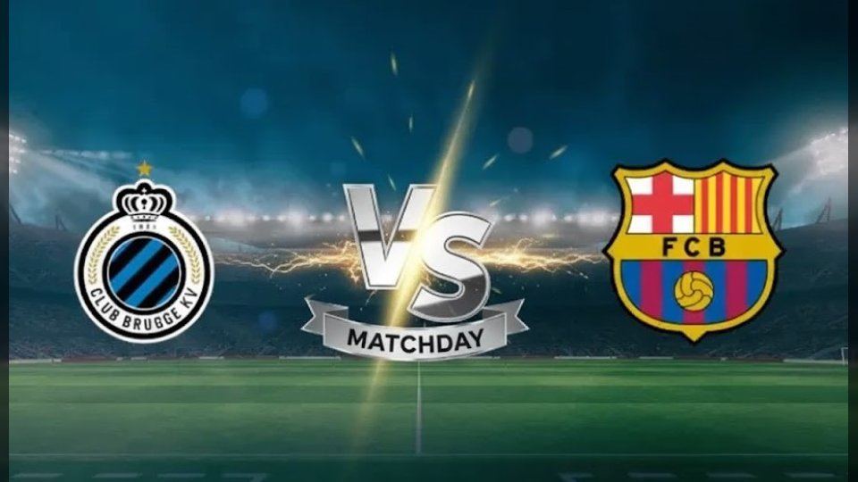 الساعة كم موعد مواجهة برشلونة ضد كلوب بروج في تحدي أوروبي اليوم
