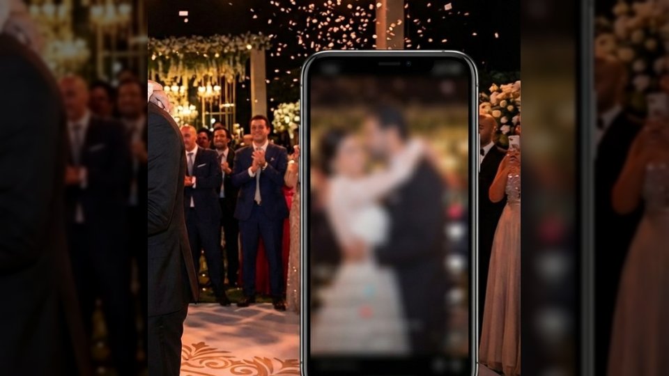 فيديو قبلة رومانسية بين أروى جودة وزوجها يهز السوشيال ميديا في حفل زفافها