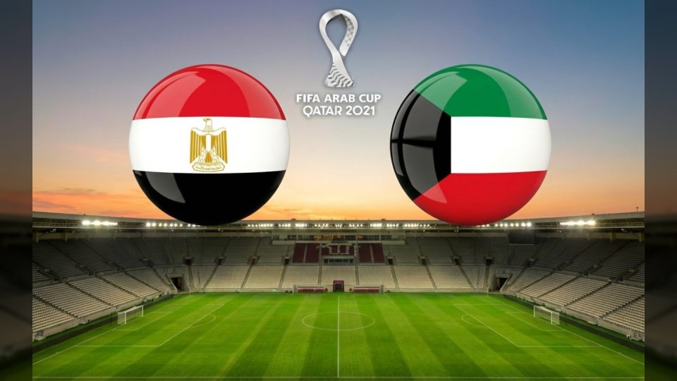 بث مباشر مباراة مصر والكويت في كأس العرب 2025