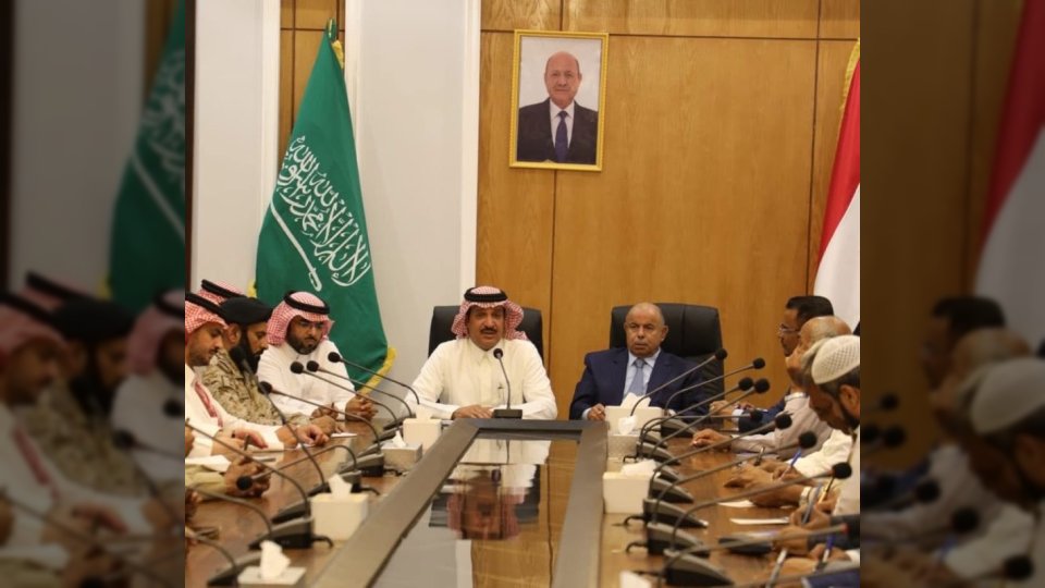 تفاصيل توقيع اتفاق بين السلطة المحلية وحلف قبائل برعاية سعودية