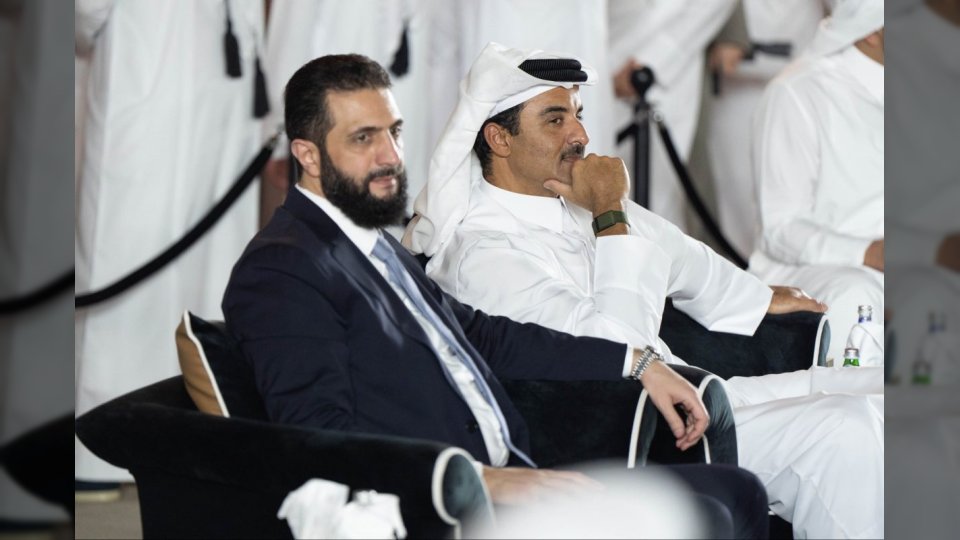 شاهد الرد القوي.. أحمد الشرع يرد على اتهامات الإرهاب في منتدى الدوحة.. ما قاله؟