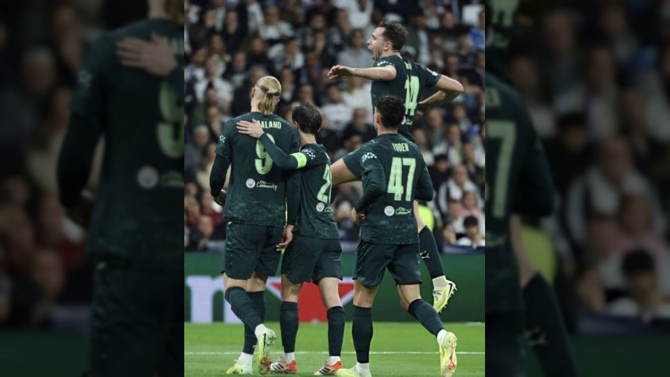 بنتيجة 2-1 مانشستر سيتي يتغلب على ريال مدريد في دوري ابطال اوروبا