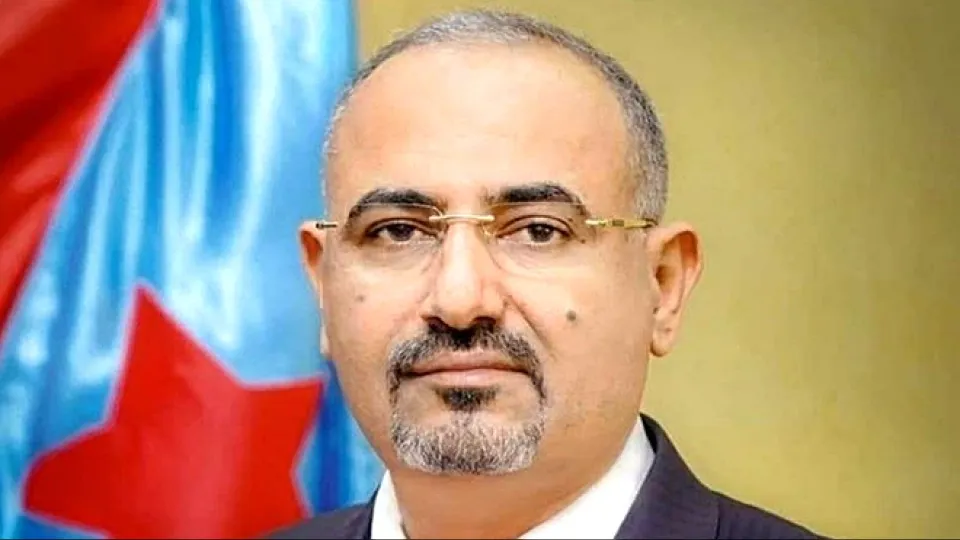 قرار جمهوري بإسقاط عضوية عيدروس الزبيدي من مجلس القيادة الرئاسي وإحالته للتحقيق