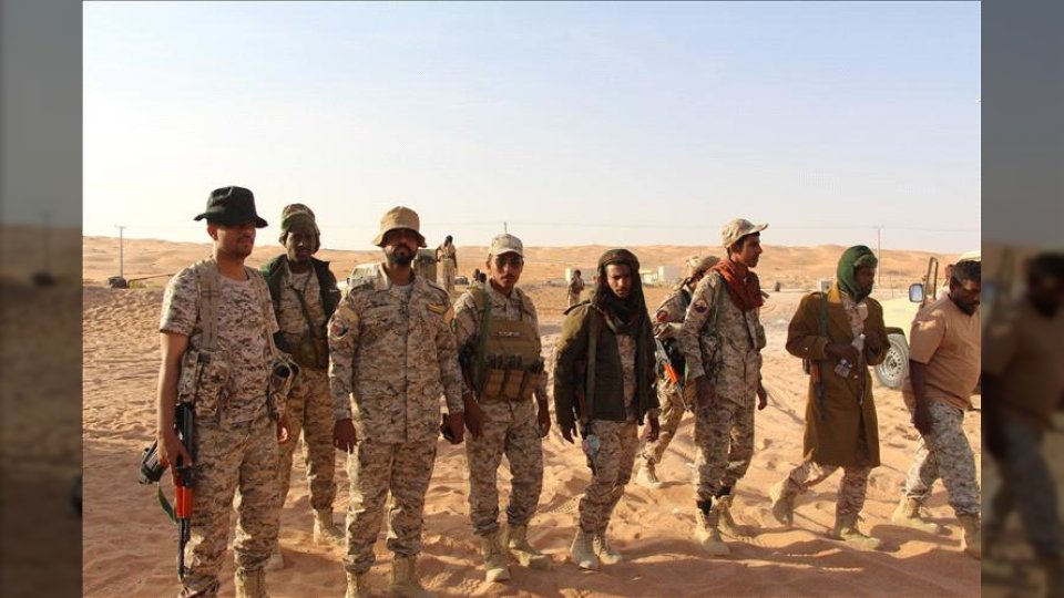 قوات درع الوطن تستلم موقع الخرخير على الحدود السعودية وتعزز السيطرة الأمنية