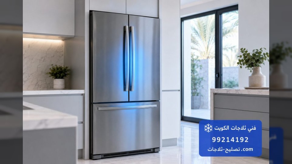 ثلاجة حديثة وخدمة فني ثلاجات في الكويت