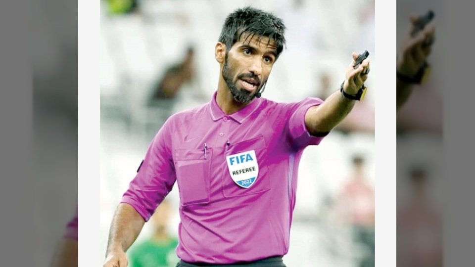 خميس المري ضمن طاقم VAR لنهائي كأس العالم بين الأرجنتين وإسبانيا