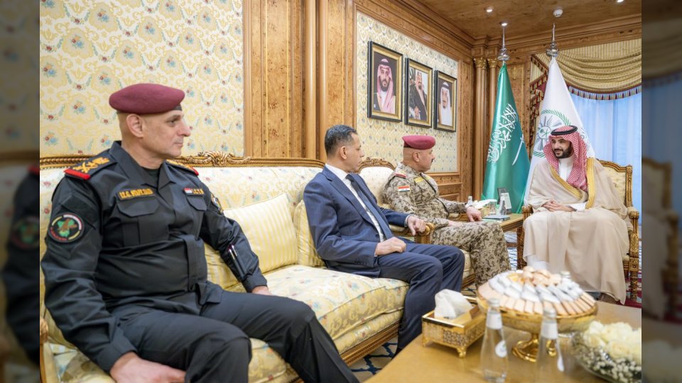 الأمير خالد بن سلمان يبحث مع مدير مكتب القائد العام للقوات المسلحة العراقية تعزيز التعاون العسكري