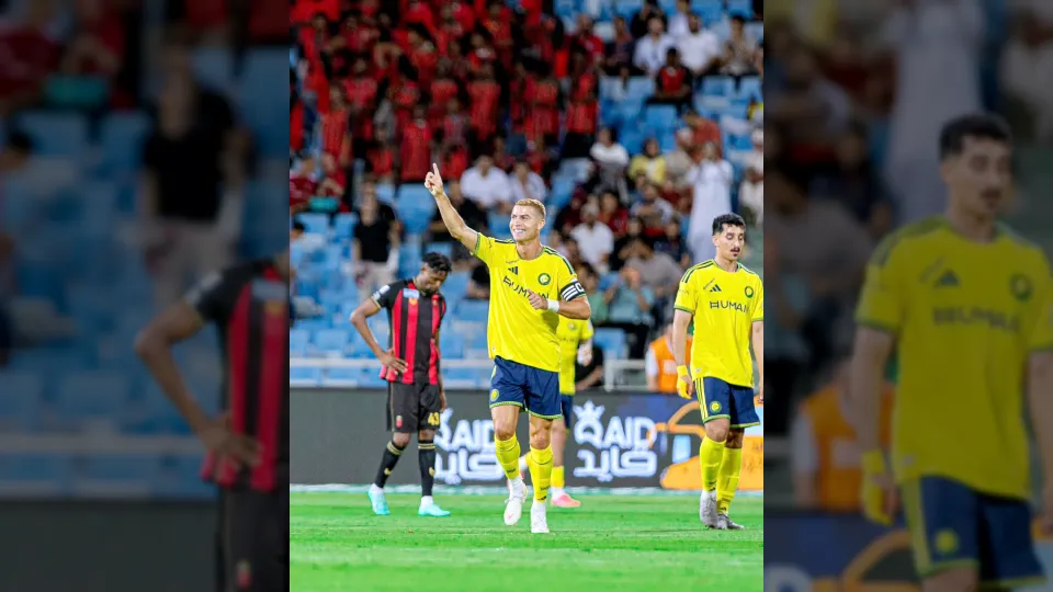 النصر والاتفاق اليوم.. موعد المباراة والقنوات الناقلة وموقف كريستيانو رونالدو